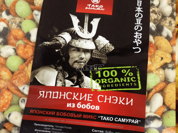 Японские снеки в Вологде