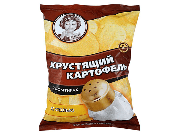 Картофельные чипсы "Девочка" 160 гр. в Вологде