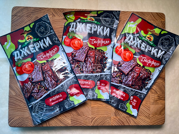 Джерки из индейки "Баффало" 45 гр. в Вологде