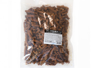 Ведро Ржаные гренки с красной икрой: Деревенские гренки со вкусом Баварские колбаски (Сурские)