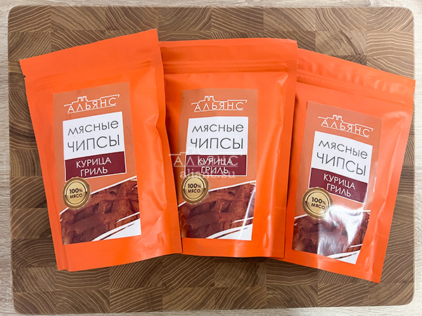 Мясо (АЛЬЯНС) вяленое курица "Гриль" 50 гр. в Вологде