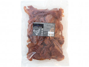 Бастони Снеки сыровяленые с можжевельником: Мясо (АЛЬЯНС) вяленое курица гриль (500гр)