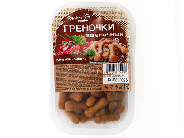 Сурские (ПШЕНИЧНЫЕ) Копченая колбаска (100 гр) в Вологде
