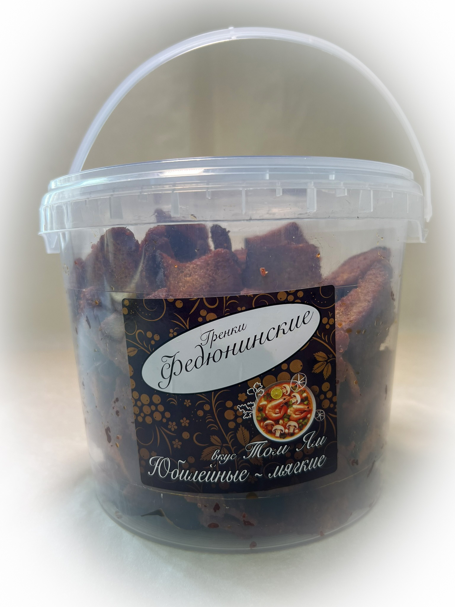 Гренки "ФЕДЮНИНСКИЕ" "Том ям" (ведро 900 гр.) в Вологде