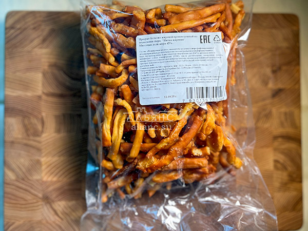 Нитка ЖАРЕНАЯ  Oktobersnack1 кг (сырный продукт) в Вологде